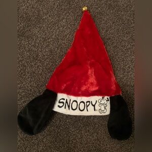 Snoopy Santa hat